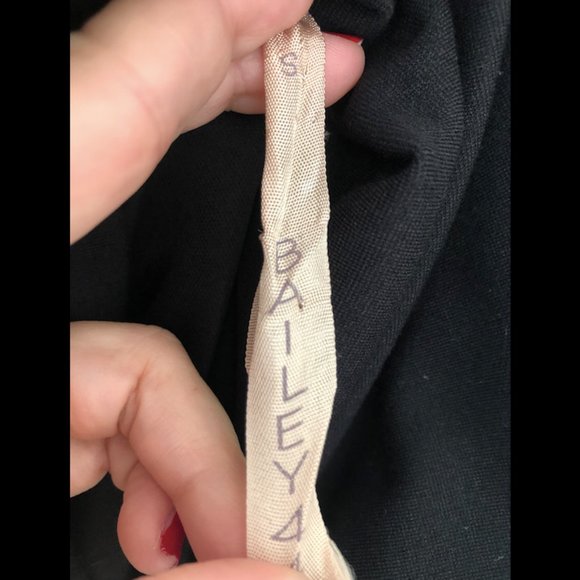 Bailey 44 Mesh Stripe Sheath Dress - Picture 6 of 6